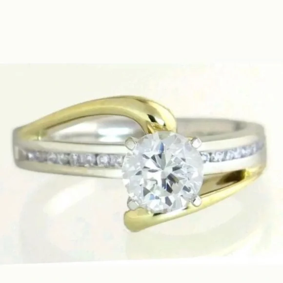 14K Gold 1.70ct Diamond & Sapphire? Ring - Picture 9 of 15